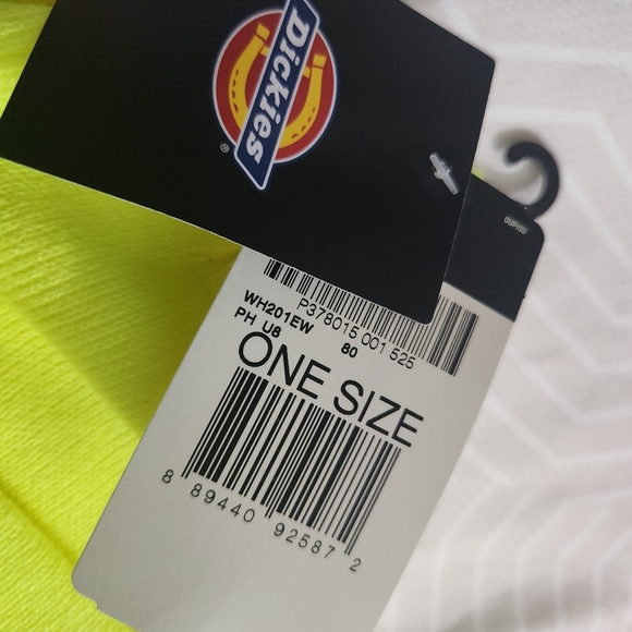 Dickies Men's Cuffed Beanie Hat Workwear Orange and green  One Size New - Picture 7 of 8